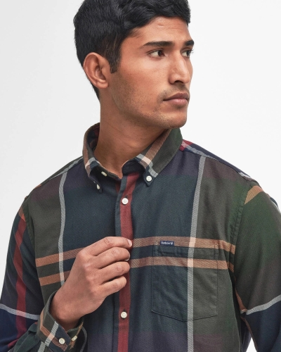 Barbour Dunoon tailored long-sleeved shirt classic tartan