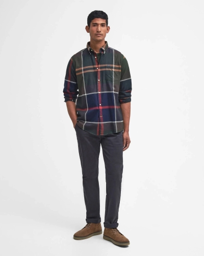 Barbour Dunoon tailored long-sleeved shirt classic tartan