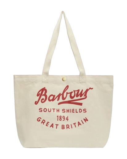 BARBOUR Barbour Script tote bag