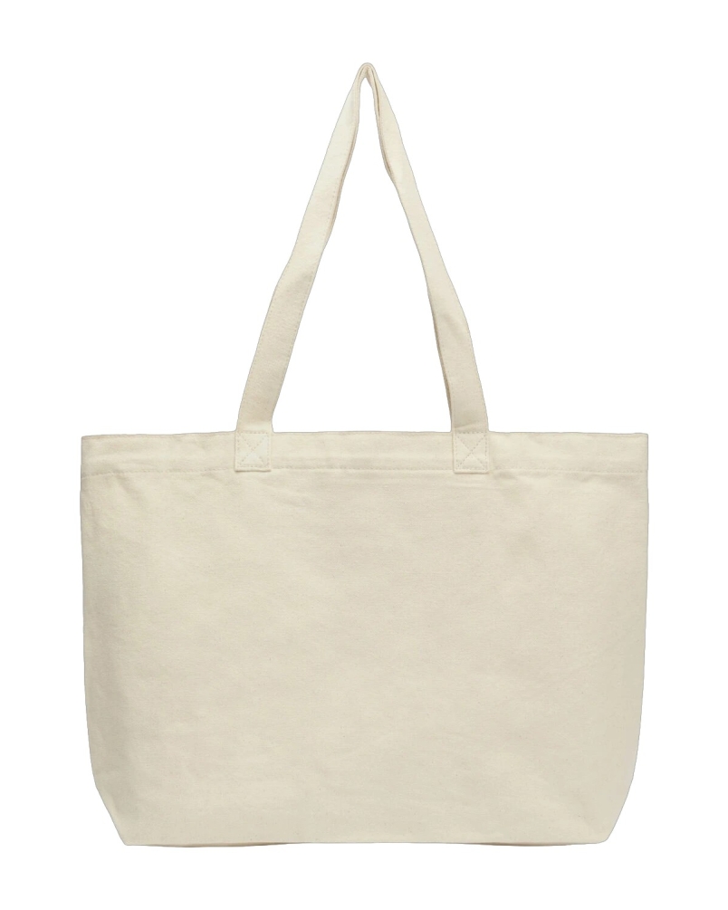 Barbour Script tote bag red logo