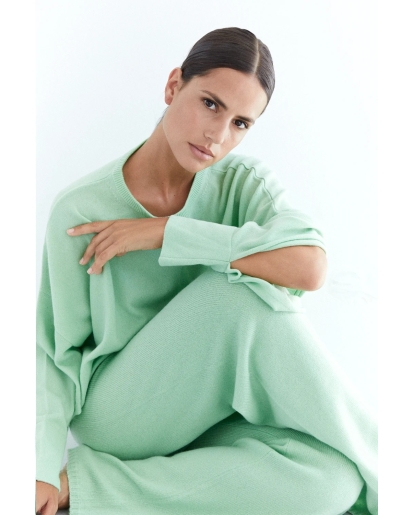 DEJA-ANVERS ANTWERP  PULL JADE GREEN