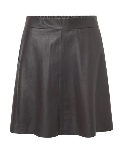 DEPECHE Depeche Dacy leather skirt