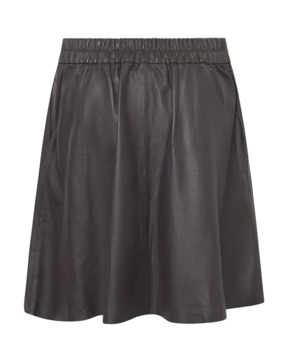 DEPECHE Depeche Dacy leather skirt