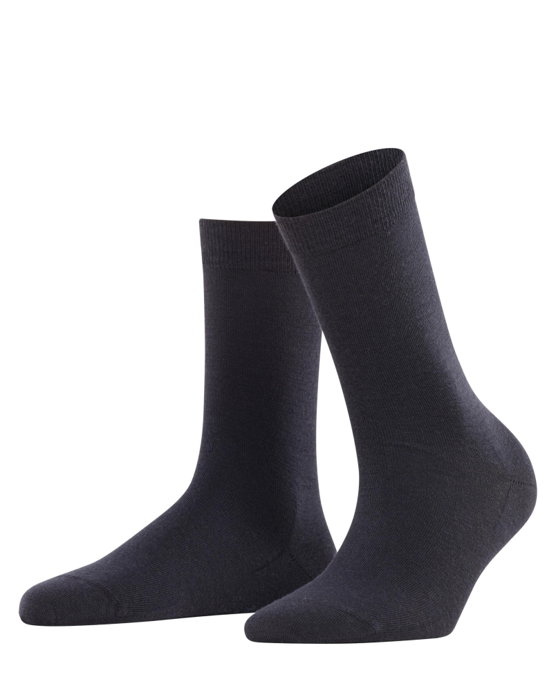 Falke Softmerino dames sokken dark navy