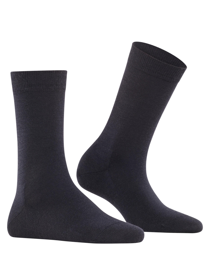 Falke Softmerino dames sokken dark navy