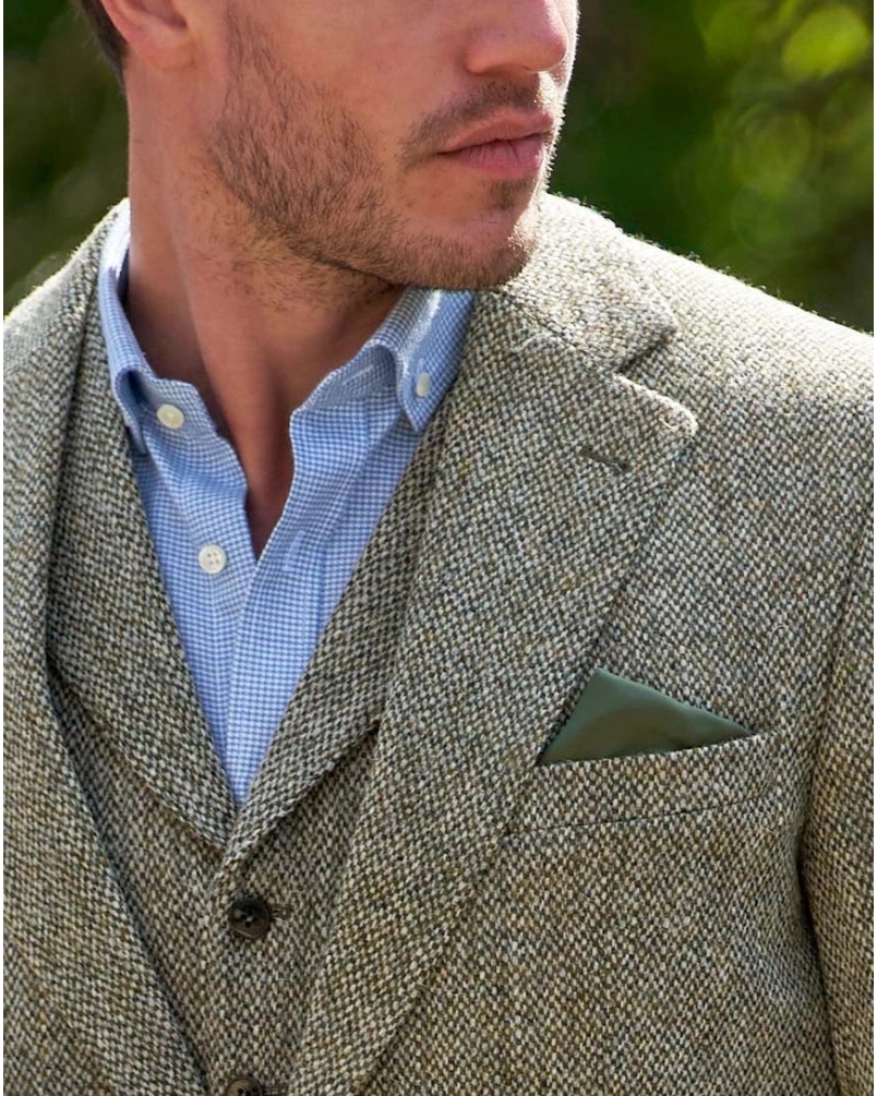 Wellington of Bilmore London multi green tweed