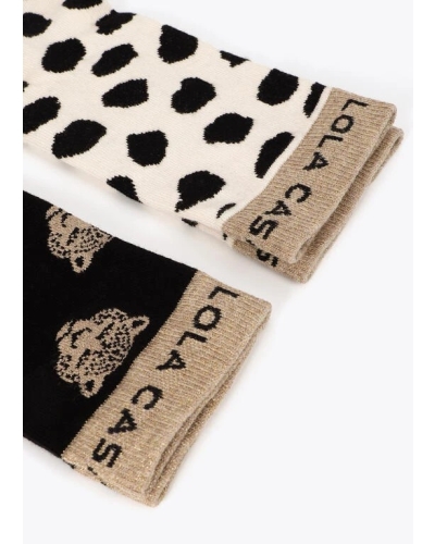 Lola Casademunt Two pack socks negro-marron