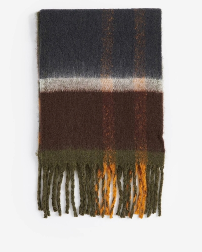 Barbour Isla tartan boucle scarf classic classic