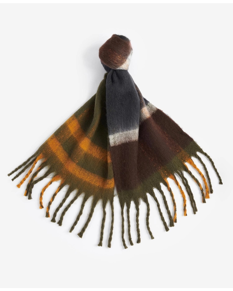 Barbour Isla tartan boucle scarf classic classic