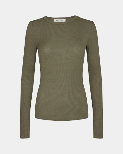 Sofie Schnoor Petricia t-shirt long sleeve army green