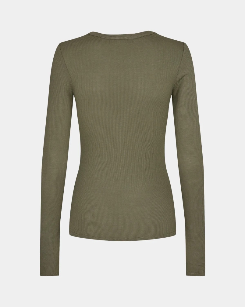 Sofie Schnoor Petricia t-shirt long sleeve army green