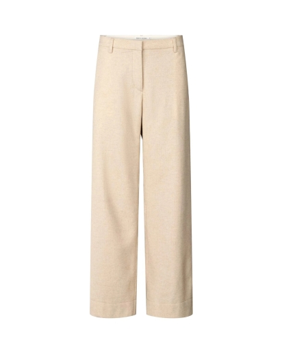 RABENS SALONER KESIA PANTS LIGHT SAND