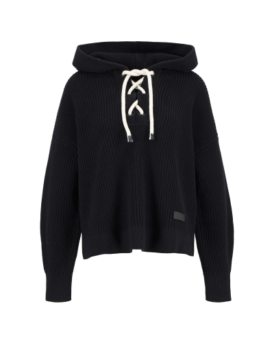 Barbour Daya knitted jumper black black-