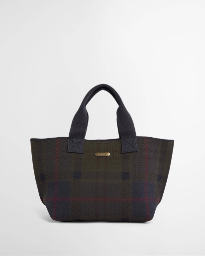 BARBOUR Barbour Layla tartan mini tote bag