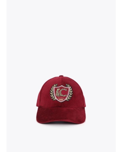 LOLA CASADEMUNT Lola Casademunt Velvet Cap with LC Patch