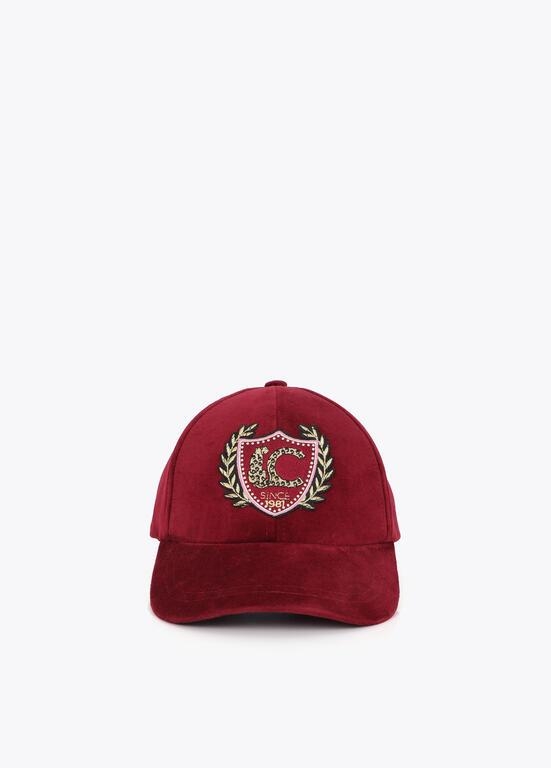Lola Casademunt Velvet Cap with LC Patch