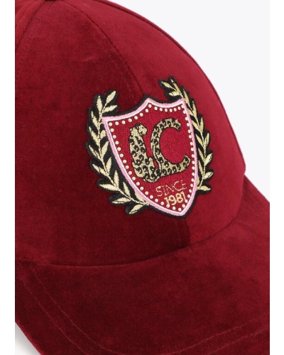 Lola Casademunt Velvet Cap with LC Patch