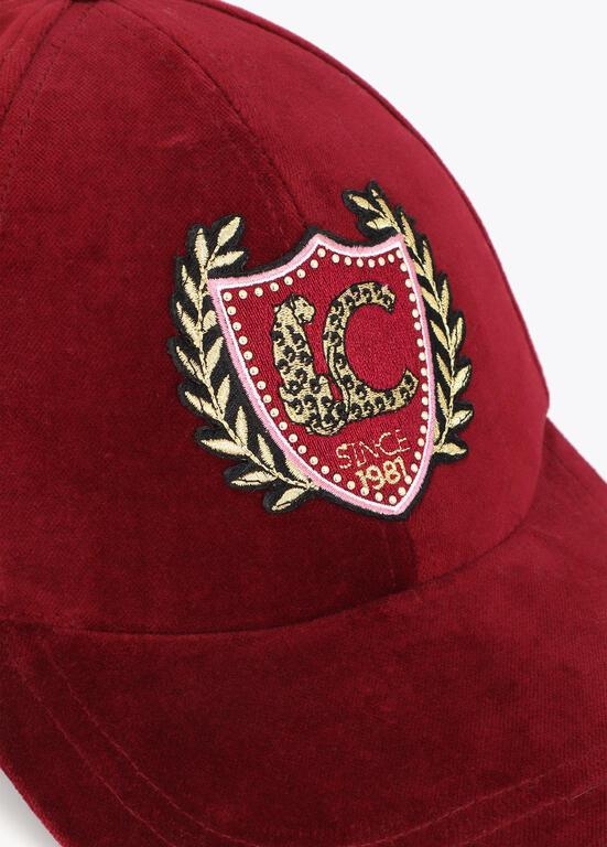 Lola Casademunt Velvet Cap with LC Patch