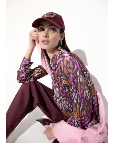 Lola Casademunt Velvet Cap with LC Patch