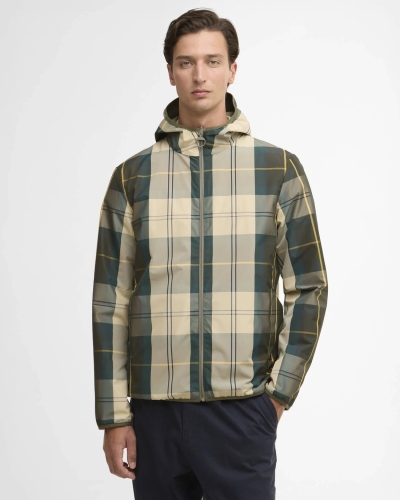 Barbour reversible Kemble showerproof jacket dusty olive