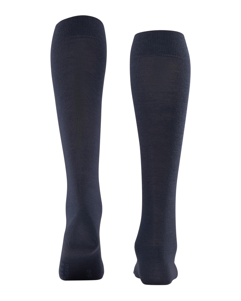 Falke Softmerino dames kniekousen dark navy