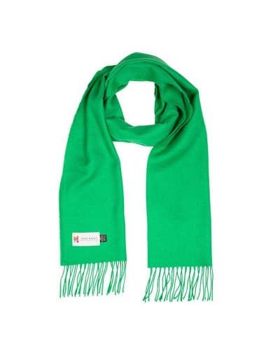 Merino Luxury Wool Scarf kelly green