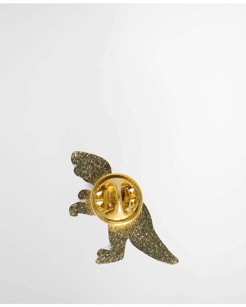 Barbour x Paul Smith Pin badge bl75 blue dinosaur