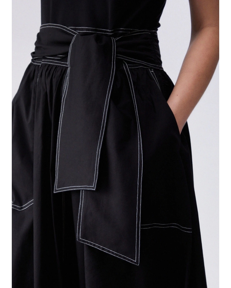 Liu Jo Dress with Bardot neckline black/black
