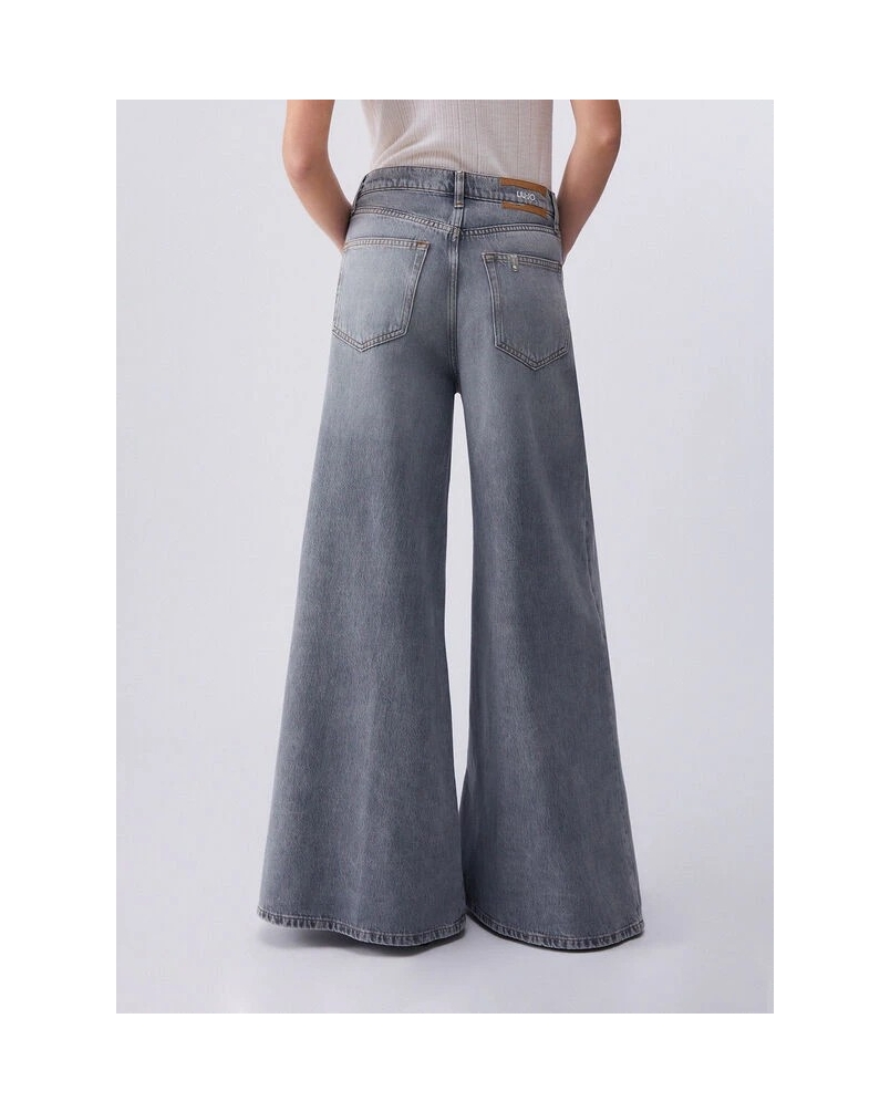 Liu Jo high waist super flared jeans denim blue