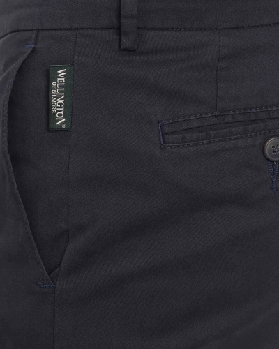 Wellington of Bilmore Mr. Jones fine men's chino navy