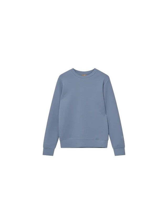 Mos Mosh Gallery Abel Crew Neck Sweat flint stone