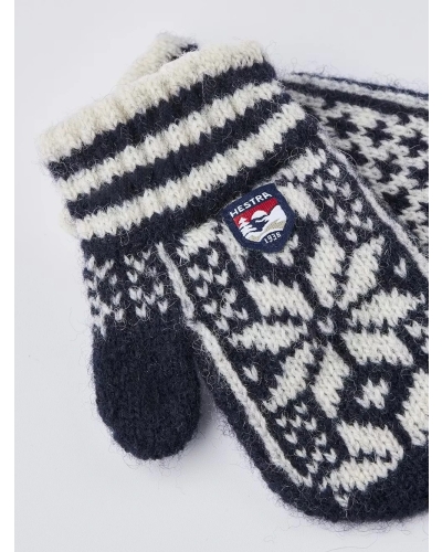 HESTRA KIDS NORDIC NAVY navy/offwhite