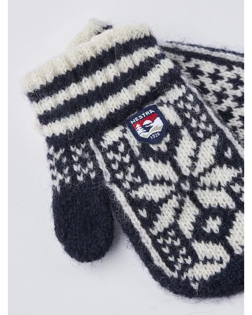 HESTRA KIDS NORDIC NAVY navy/offwhite
