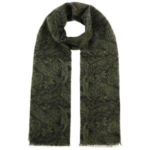 Stetson Scarf wool paisley mix blue/navy