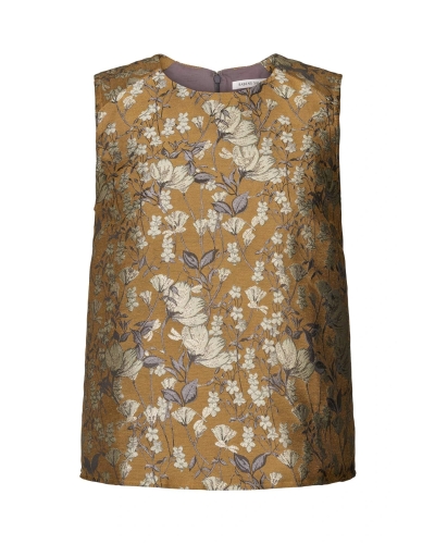 OTTOMAN JACQUARD TOP  PIPER golden cobo