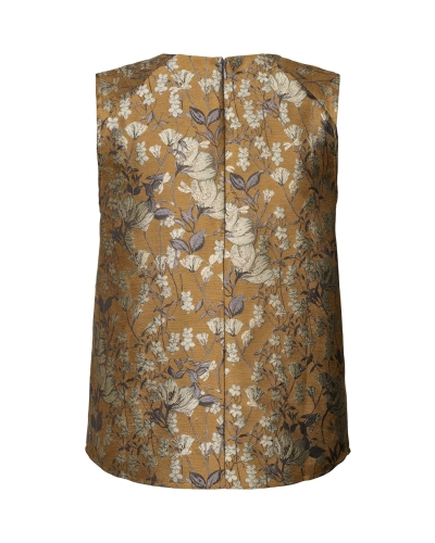 OTTOMAN JACQUARD TOP  PIPER golden cobo