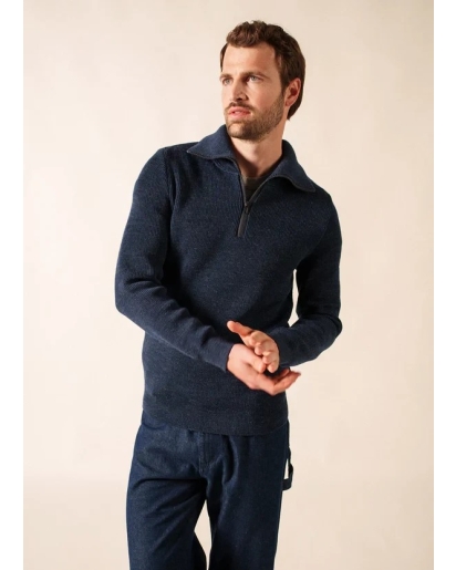 SAINT JAMES Saint James Cotentin bleu chine