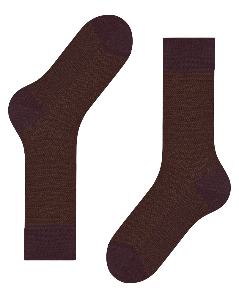 Falke Family special edition heren sokken barolo