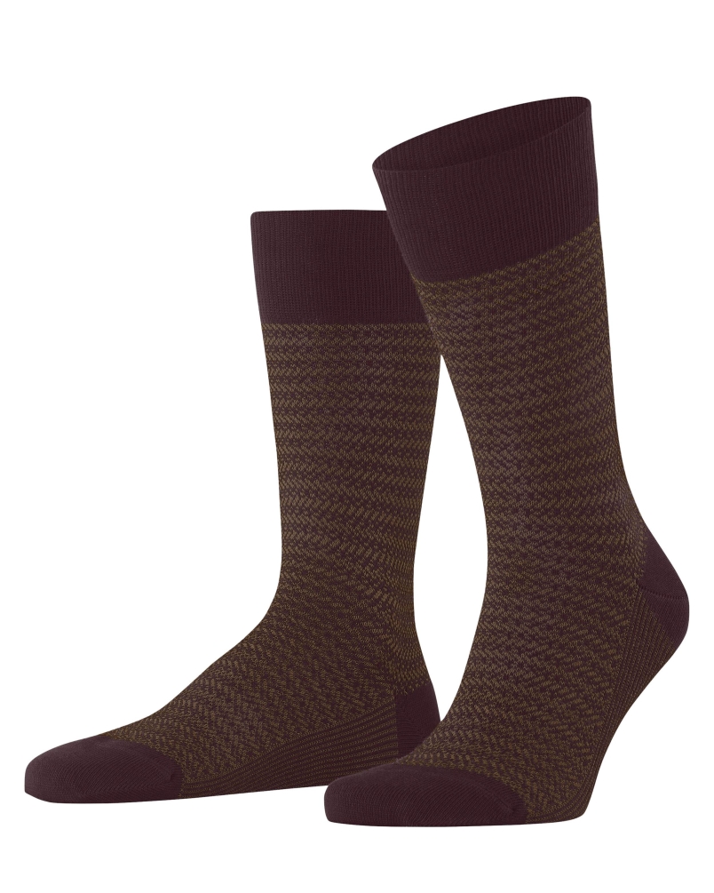 Falke Family special edition heren sokken barolo