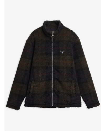 Barbour Tartan sherpa fleece shadow classic tartan