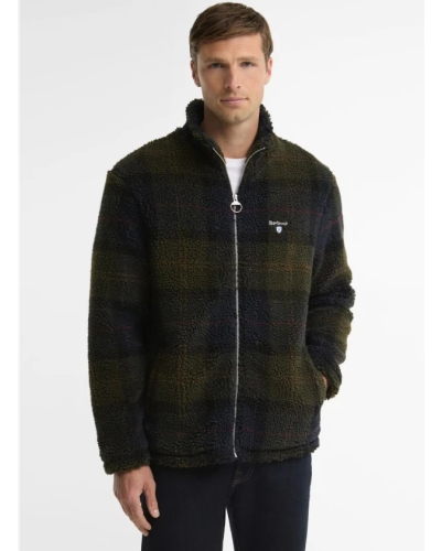 Barbour Tartan sherpa fleece shadow classic tartan