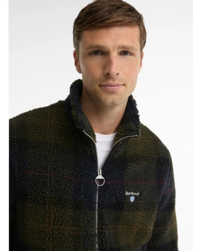 Barbour Tartan sherpa fleece shadow classic tartan