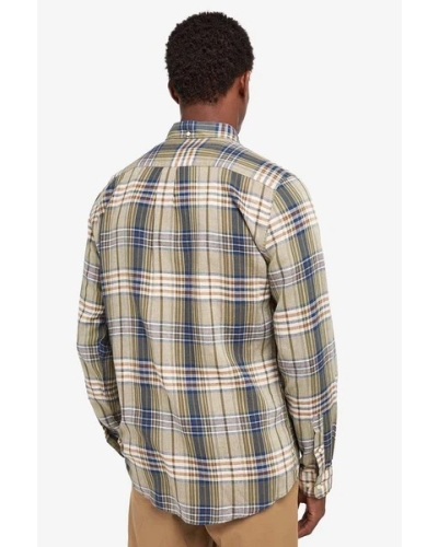 Barbour Laneskin tailored shirt olive