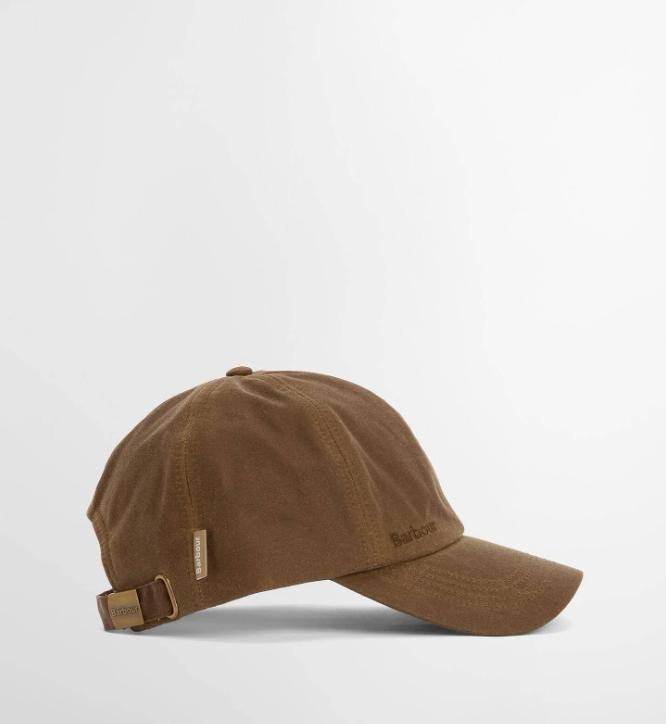 Barbour Waxed sports cap tan