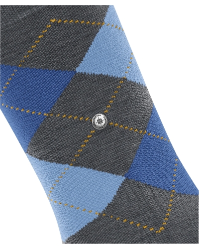 Burlington Marylebone dames sokken dark grey