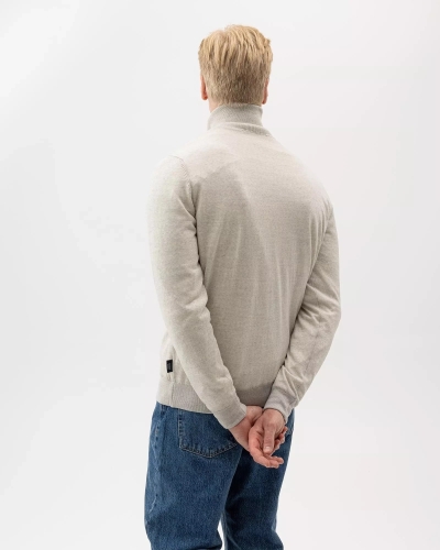 Holebrook Jesper T-neck WP grey light grey mel