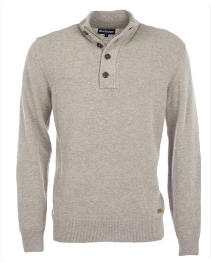 BARBOUR Barbour Essential elbow patch jumper