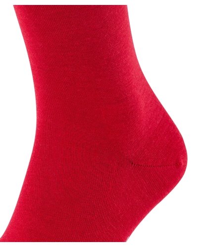 Falke Airport heren kniekousen scarlet
