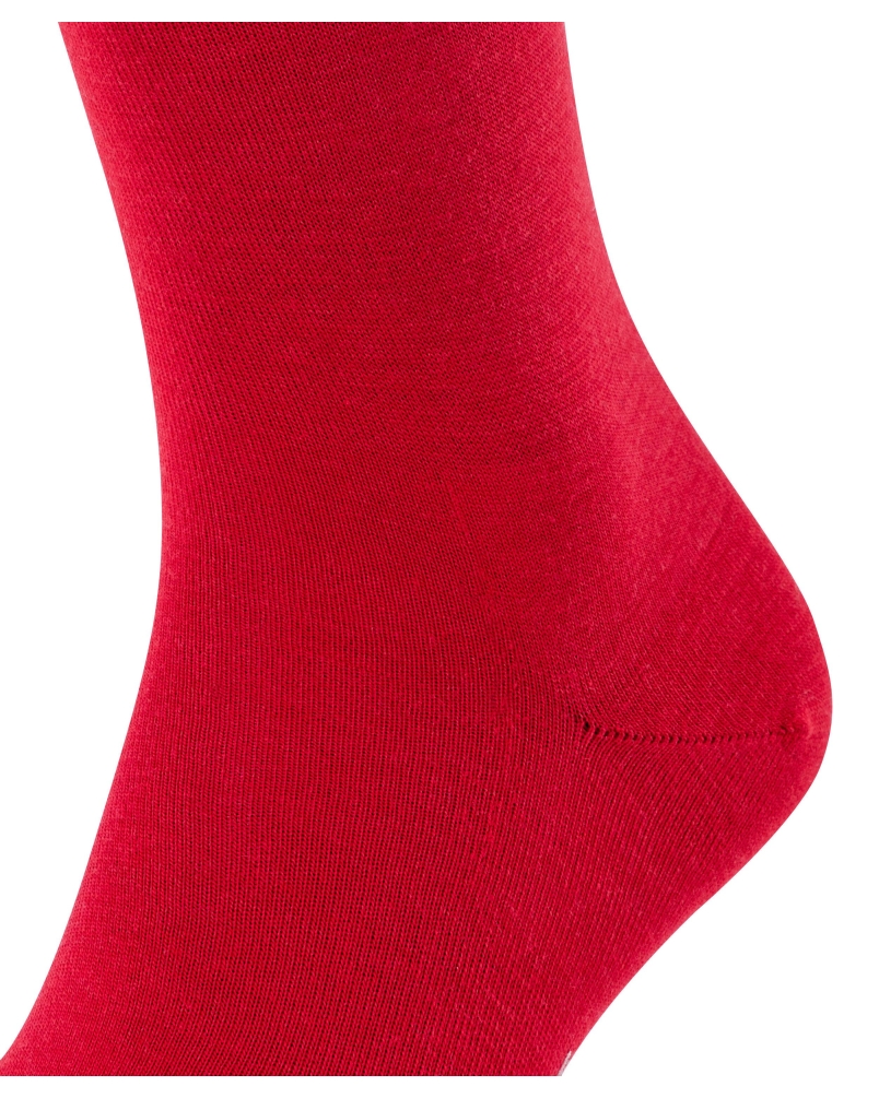 Falke Airport heren kniekousen scarlet