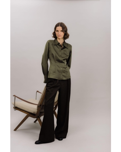 Urban Pioneers Jacinda shirt grape leaf